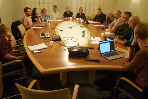 Delegatie van Buurts aanwezig op de vergadering van de Participatieraad