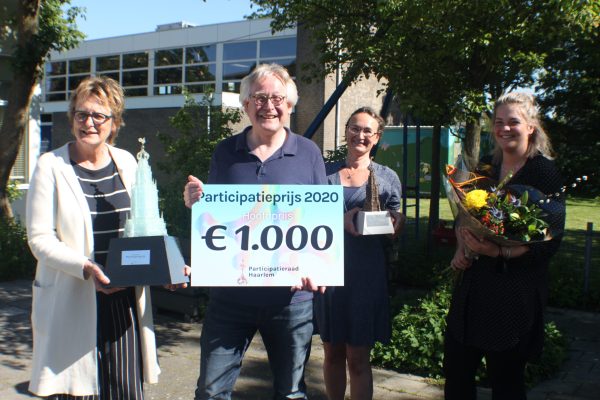 Uitreiking Participatieprijs 2020