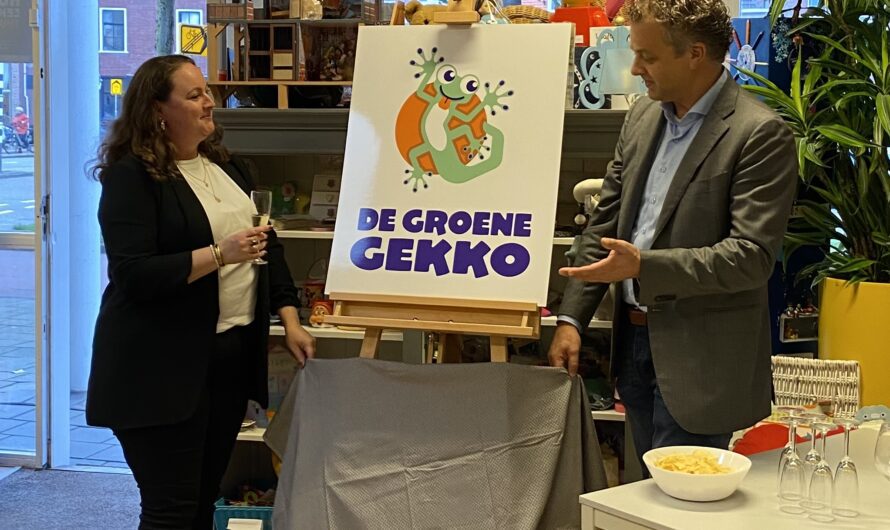 Speelgoedbank wordt Speelgoedwinkel De Groene Gekko