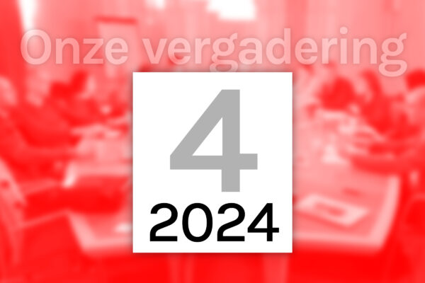 Stand van zaken vluchtelingen was onderwerp van de vergadering van 2 april