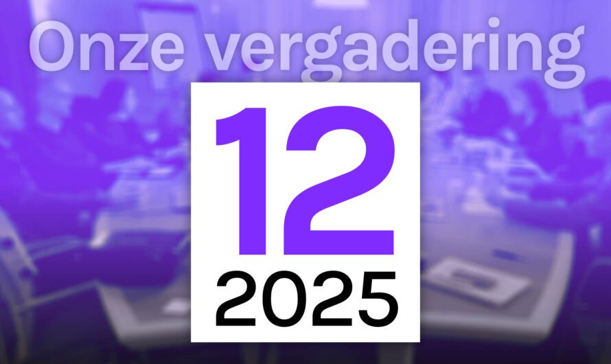 Wethouder Diana van Loenen aanwezig in onze decembervergadering