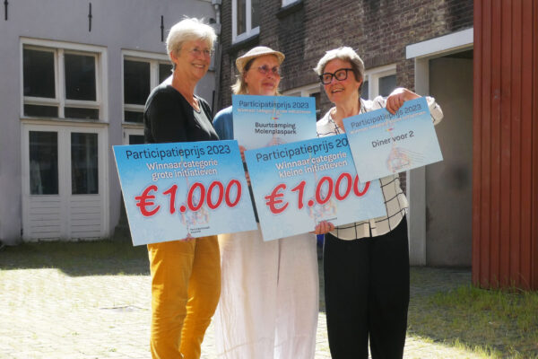 Diner voor 2 en Buurtcamping Molenplaspark winnen Participatieprijs 2023