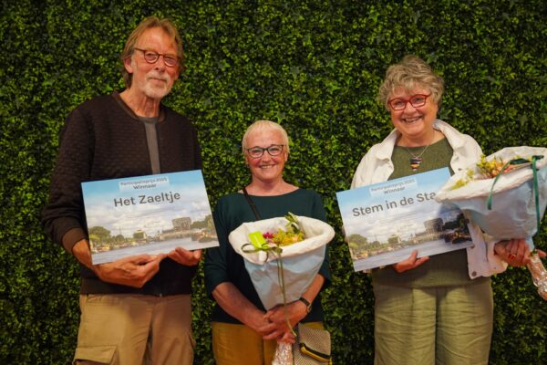 Stem in de stad en het Zaeltje van Rosehaghe winnaars van de Participatieprijs 2025!