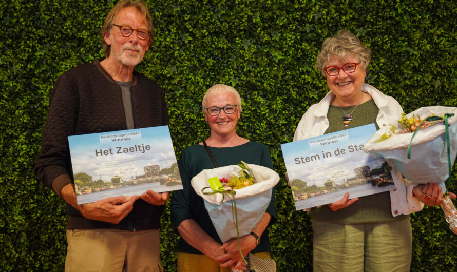 Een impressie van de prijsuitreiking Participatieprijs 2025